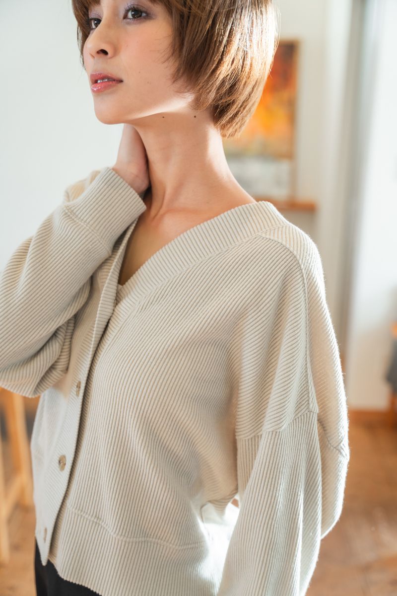 ナインアール,rrrrrrrrr,スローリビングロングカーディガン