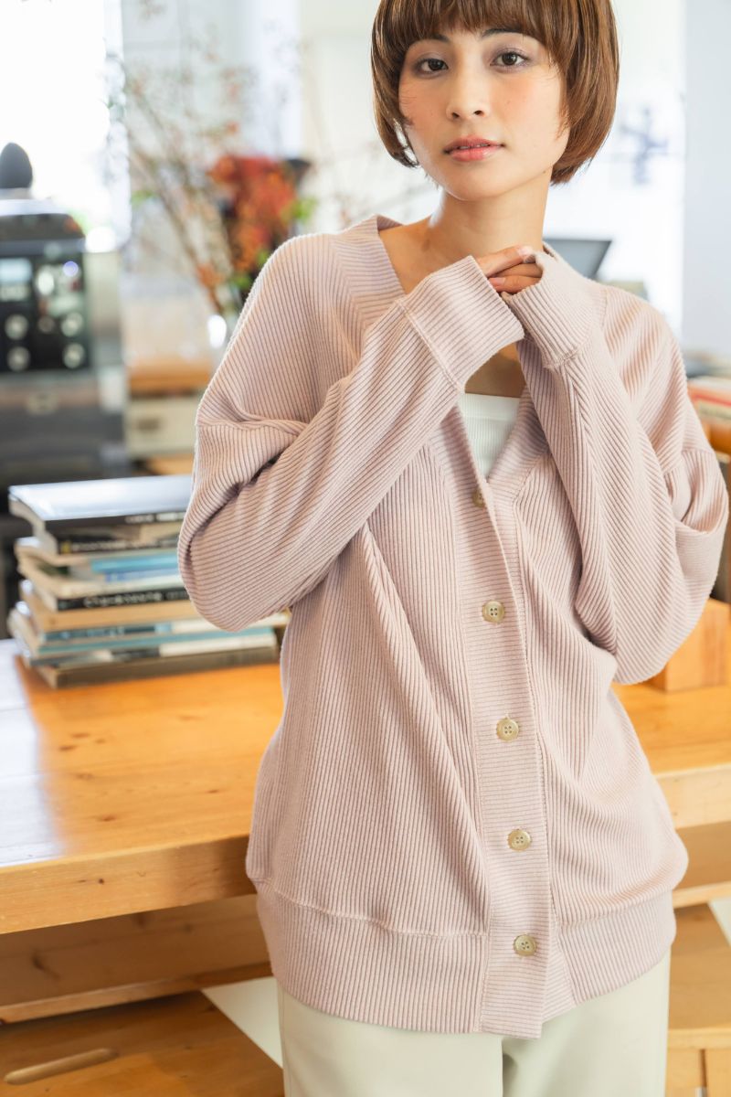 ナインアール,rrrrrrrrr,スローリビングロングカーディガン