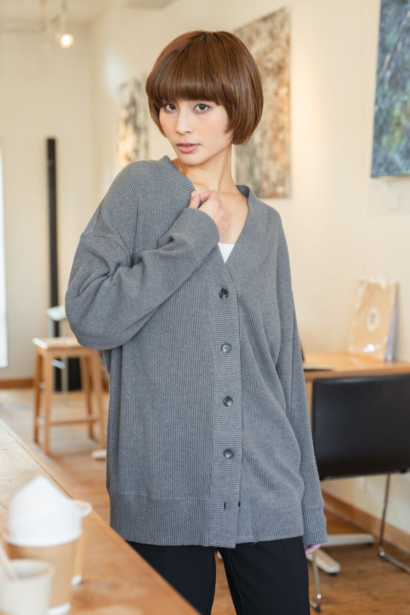 ナインアール,rrrrrrrrr,スローリビングロングカーディガン