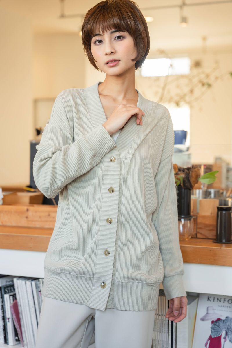 ナインアール,rrrrrrrrr,スローリビングロングカーディガン
