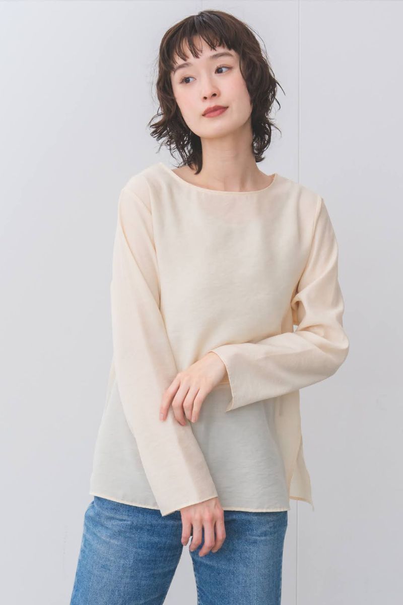 ナインアール,rrrrrrrrr,リトルシアーカラープルオーバー