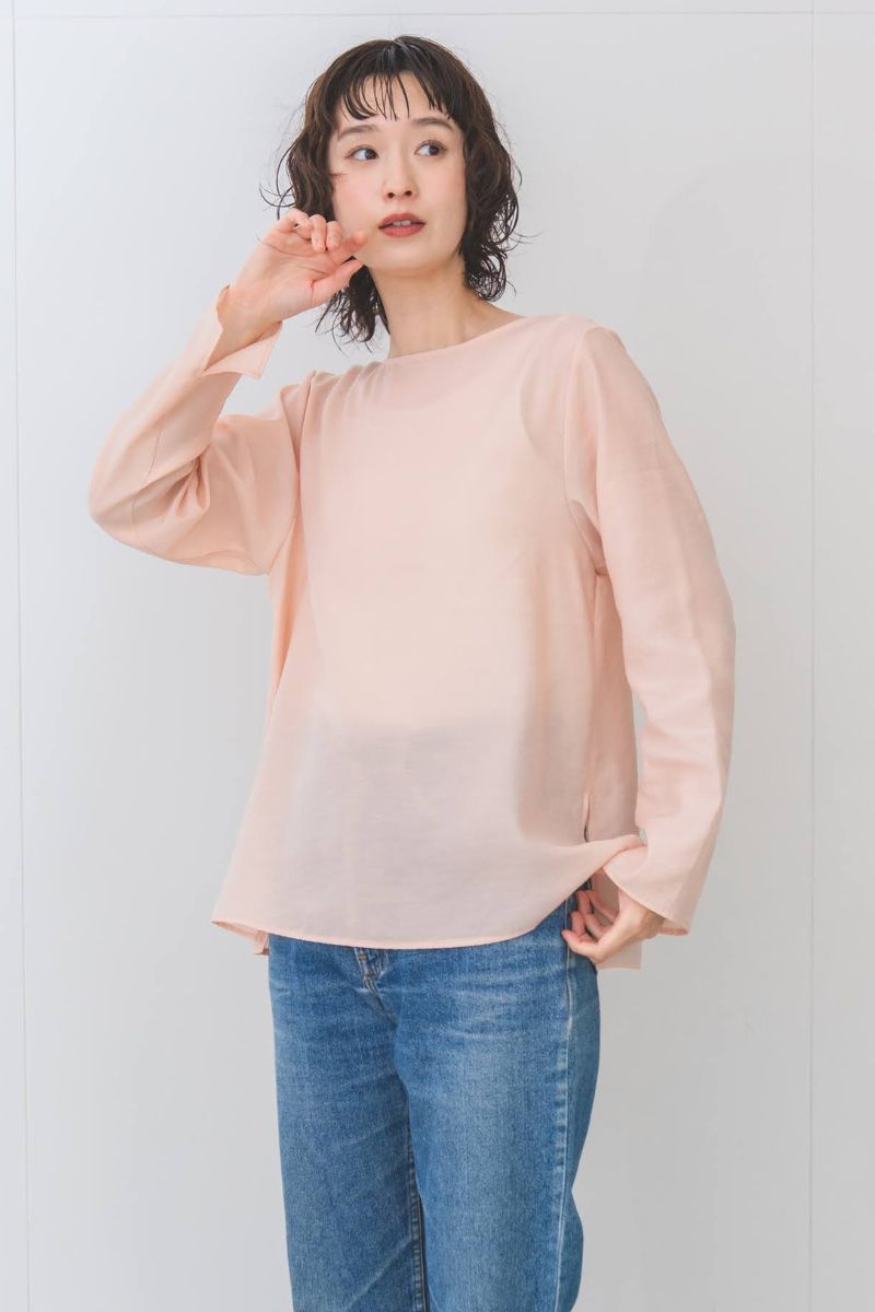 ナインアール,rrrrrrrrr,リトルシアーカラープルオーバー