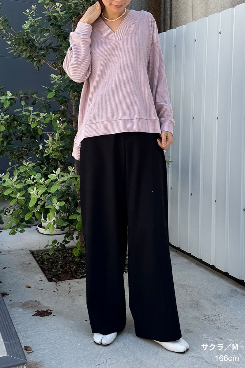 デイリーカーブパンツBK（新作）