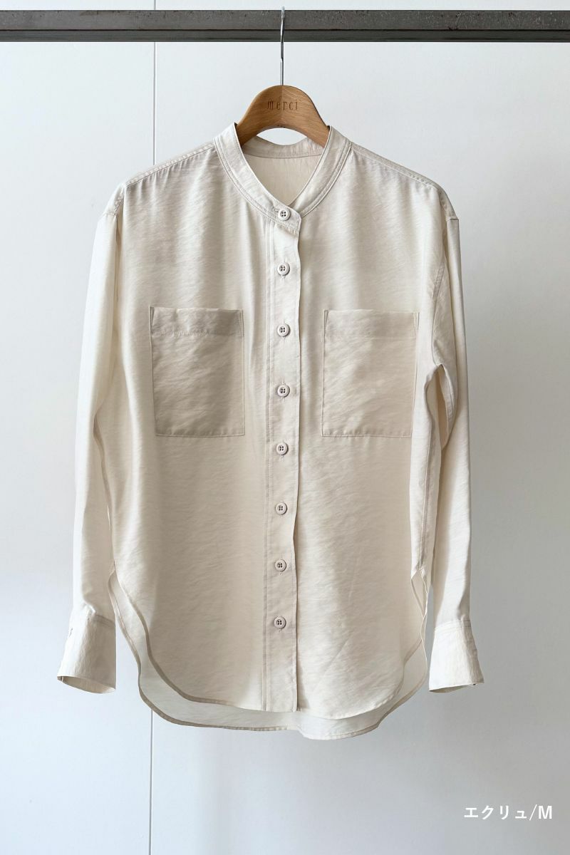 ナインアール,rrrrrrrrr,リトルシアーカラーシャツ