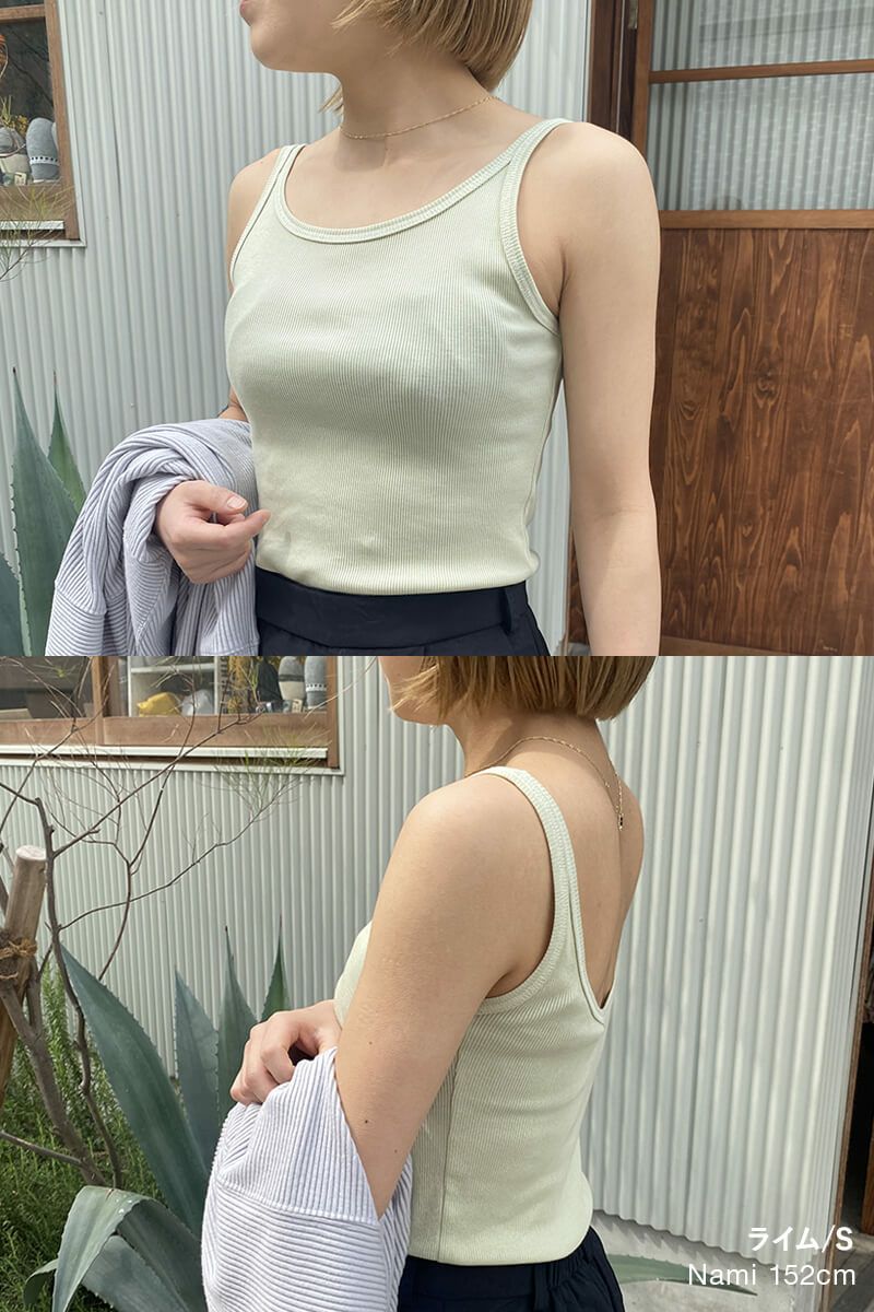 ナインアール,rrrrrrrrr,スーパーコットンタンクトップ
