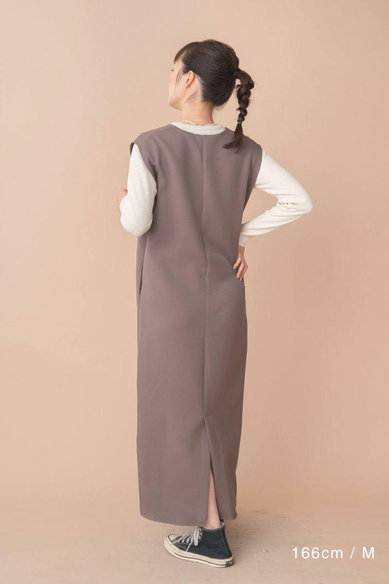 rrrrrrrrr,ナインアール,オールシーズンVネックワンピース