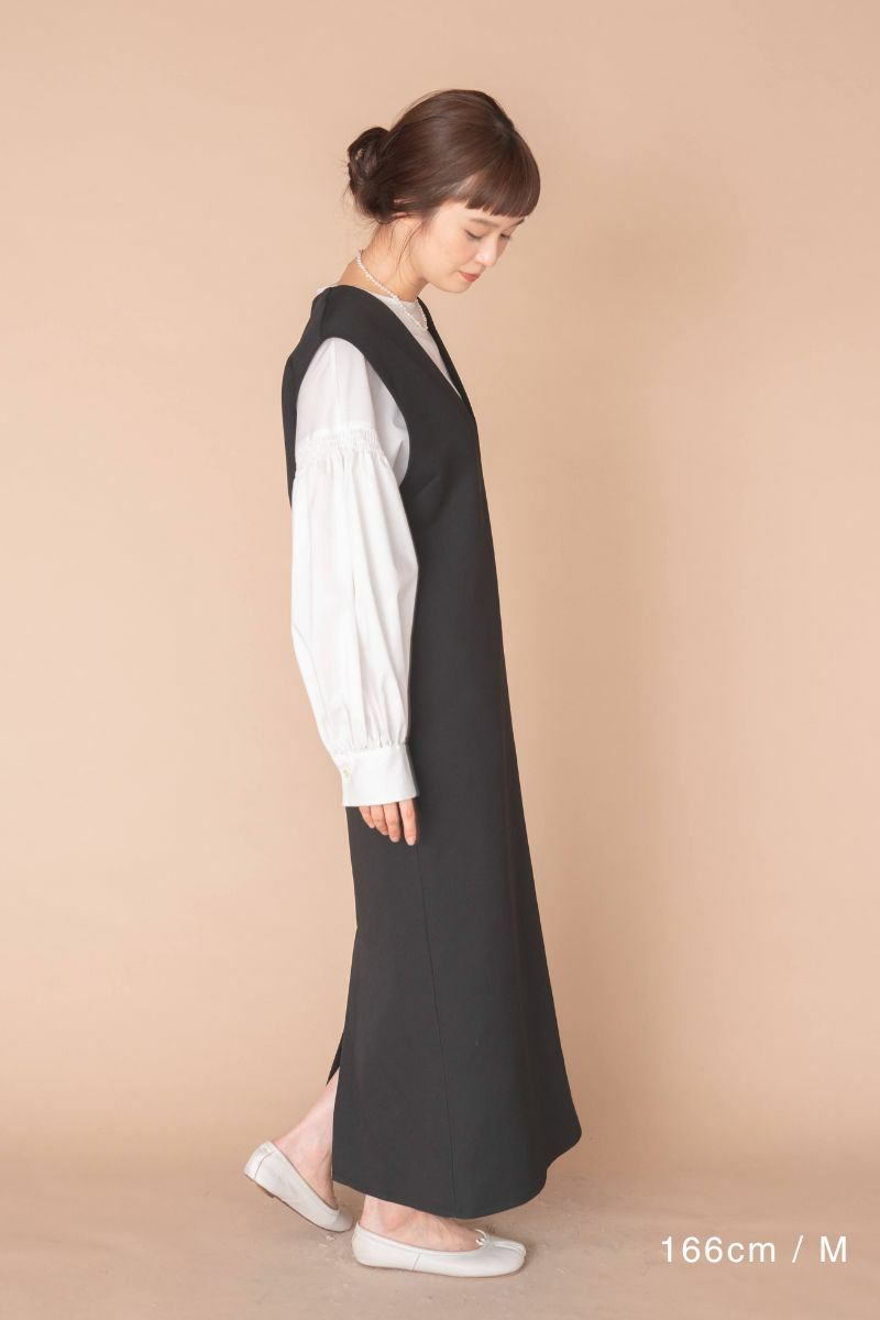 rrrrrrrrr,ナインアール,オールシーズンVネックワンピース