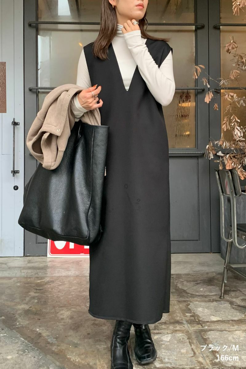 rrrrrrrrr,ナインアール,オールシーズンVネックワンピース