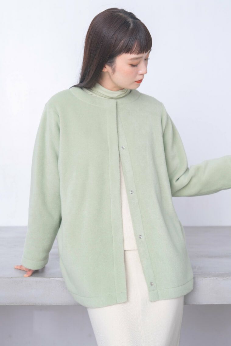 ナインアール,rrrrrrrrr,ハートフルエコフリースジャケット