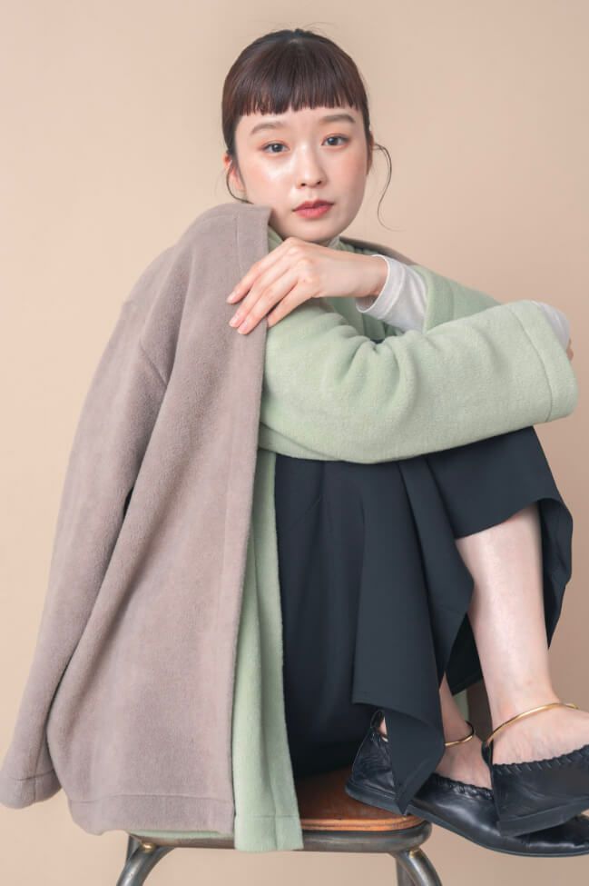 ナインアール,rrrrrrrrr,ハートフルエコフリースジャケット