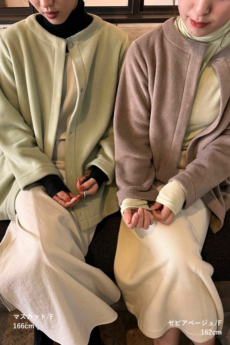 ナインアール,rrrrrrrrr,ハートフルエコフリースジャケット