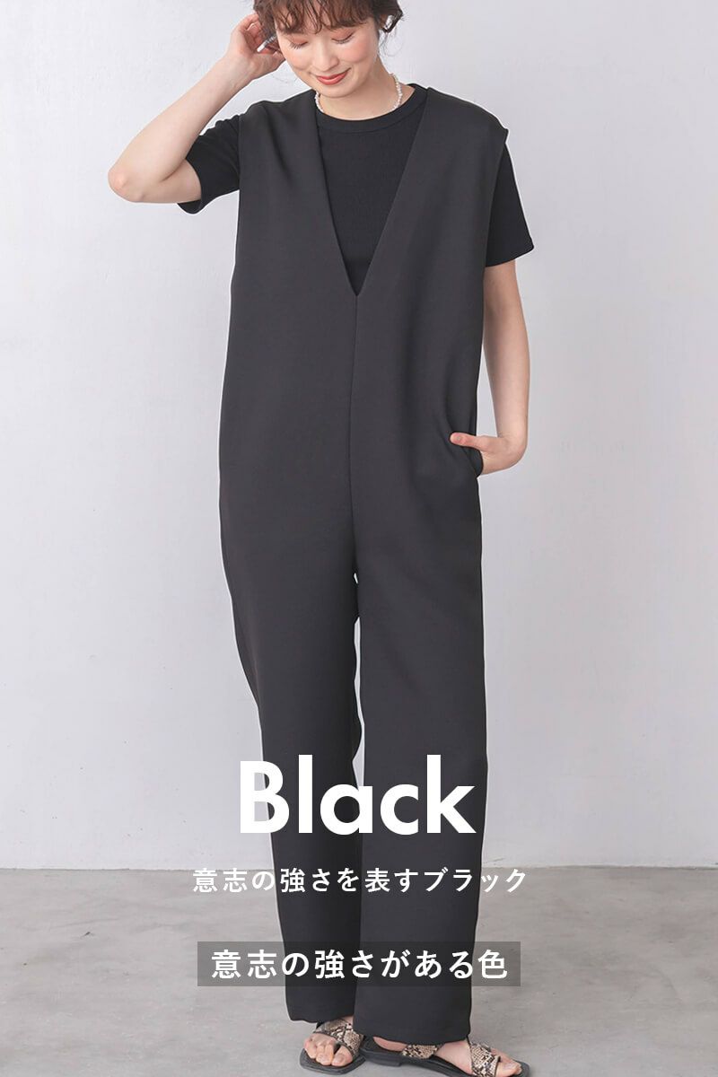 ナインアール,rrrrrrrrr,オールシーズンVネックオールインワン