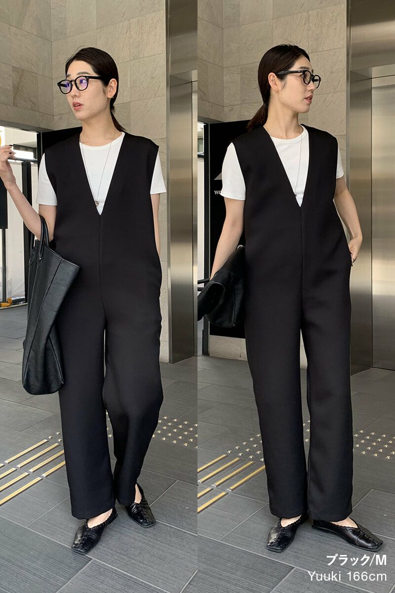 ナインアール,rrrrrrrrr,オールシーズンVネックオールインワン