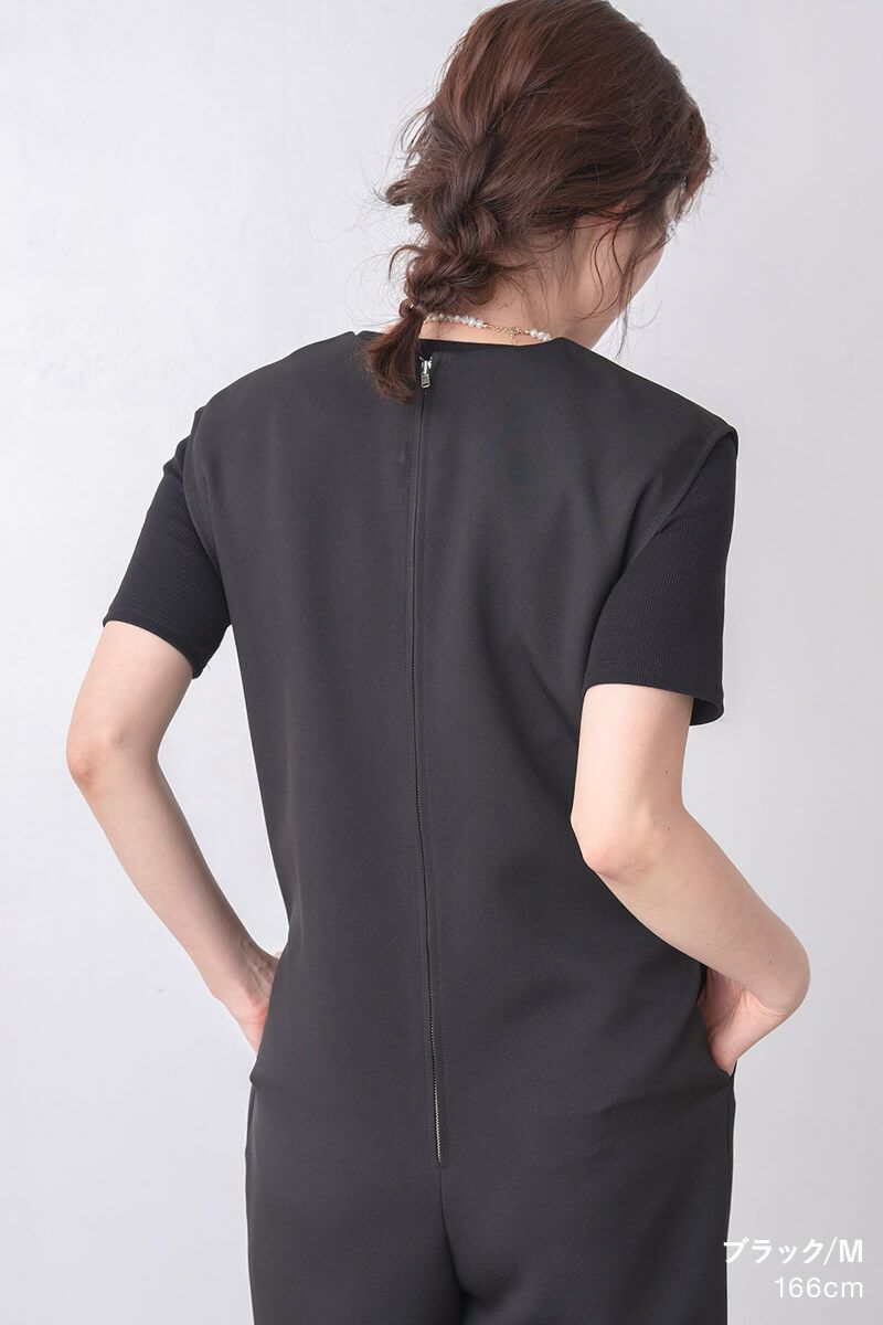 ナインアール,rrrrrrrrr,オールシーズンVネックオールインワン