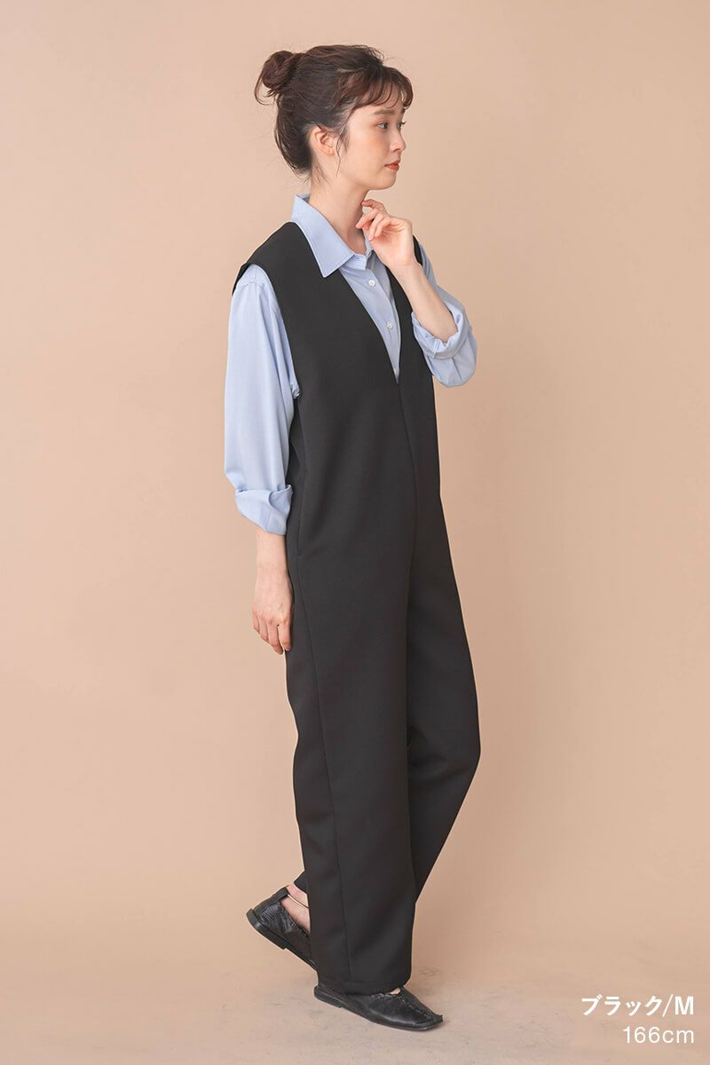 ナインアール,rrrrrrrrr,オールシーズンVネックオールインワン