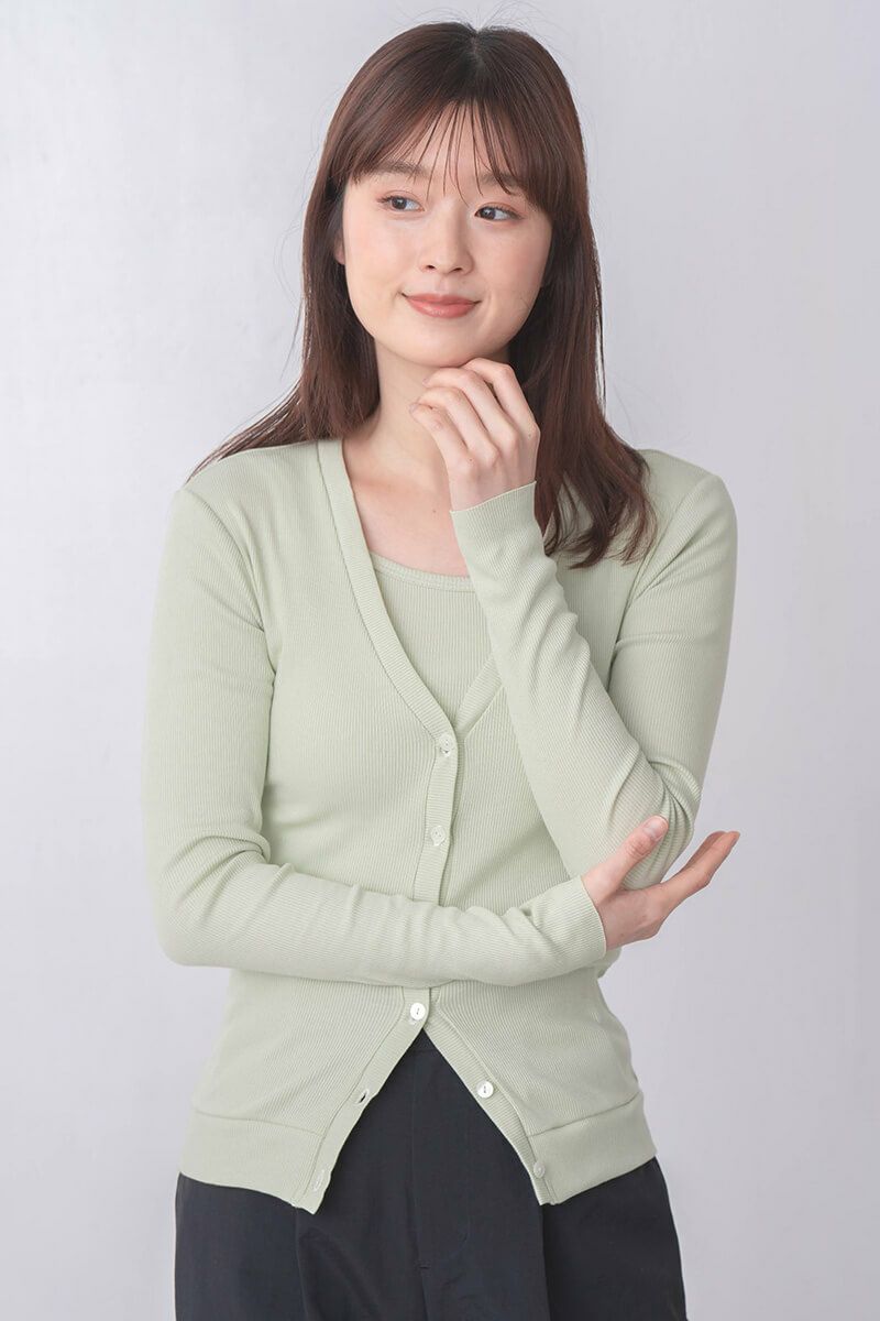 ナインアール,rrrrrrrrr,スーパーコットンカーディガン