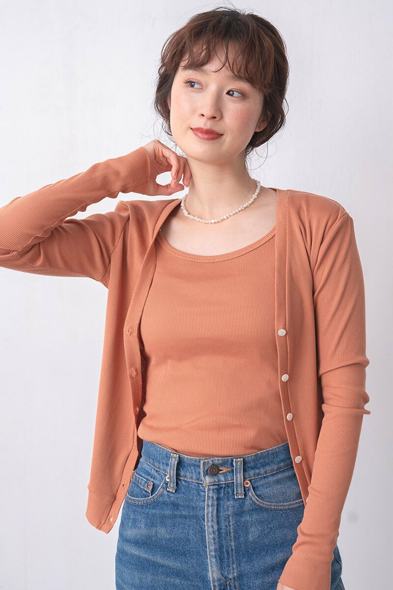 ナインアール,rrrrrrrrr,スーパーコットンカーディガン