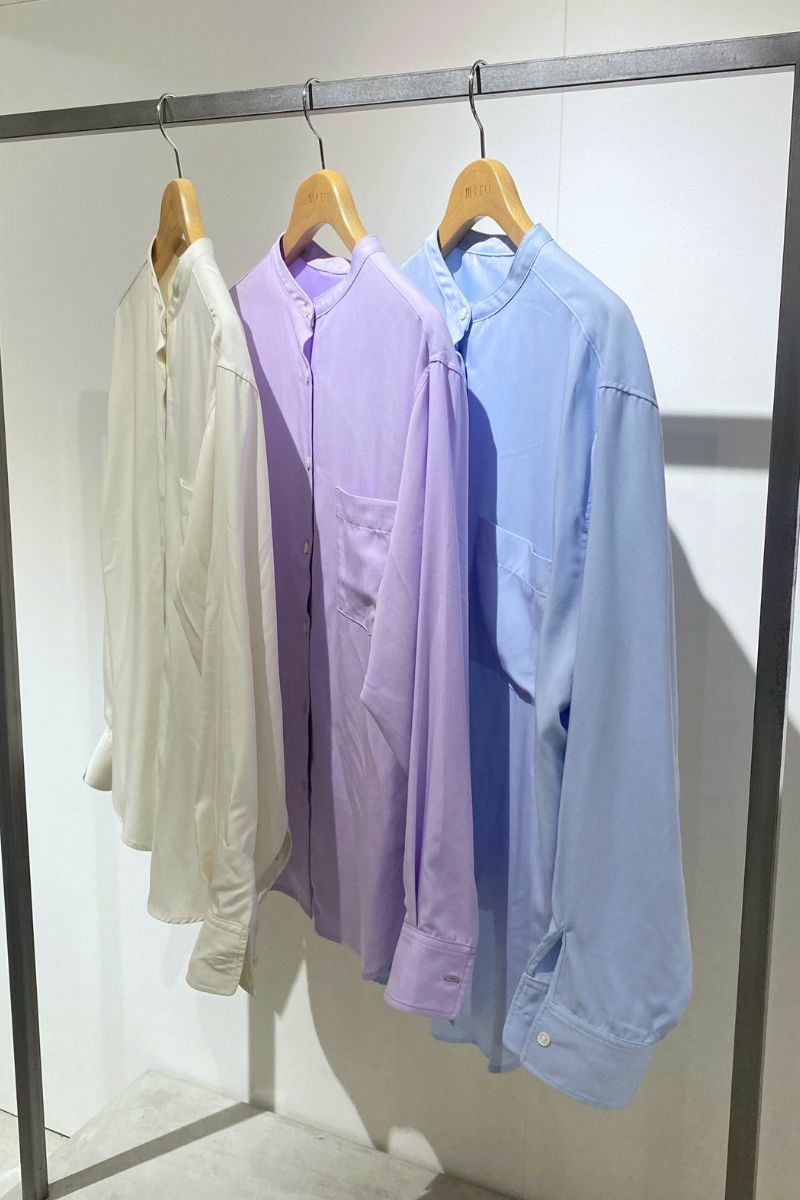 ナインアール,rrrrrrrrr,プレミアムノーカラーシャツ