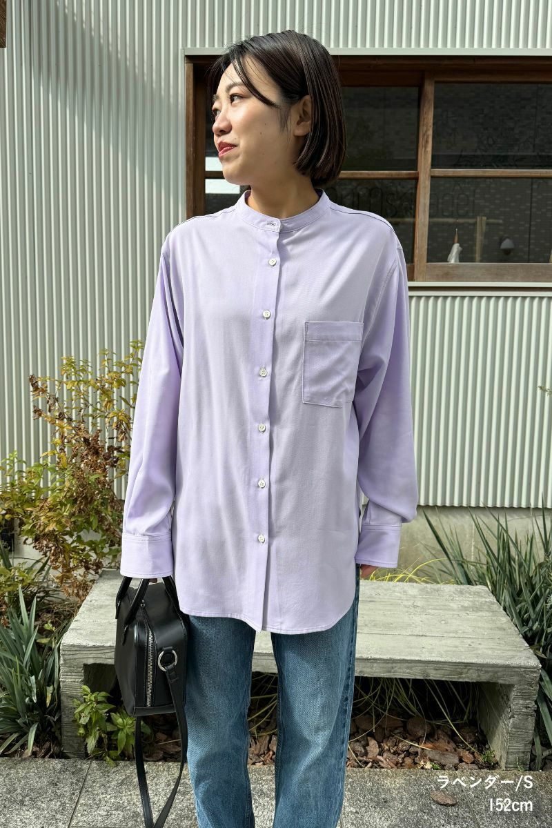 ナインアール,rrrrrrrrr,プレミアムノーカラーシャツ