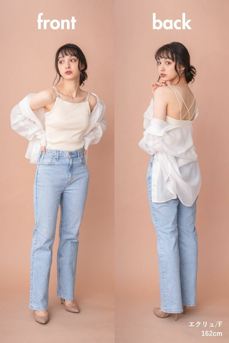 ナインアール,rrrrrrrrr,リブブラキャミソール