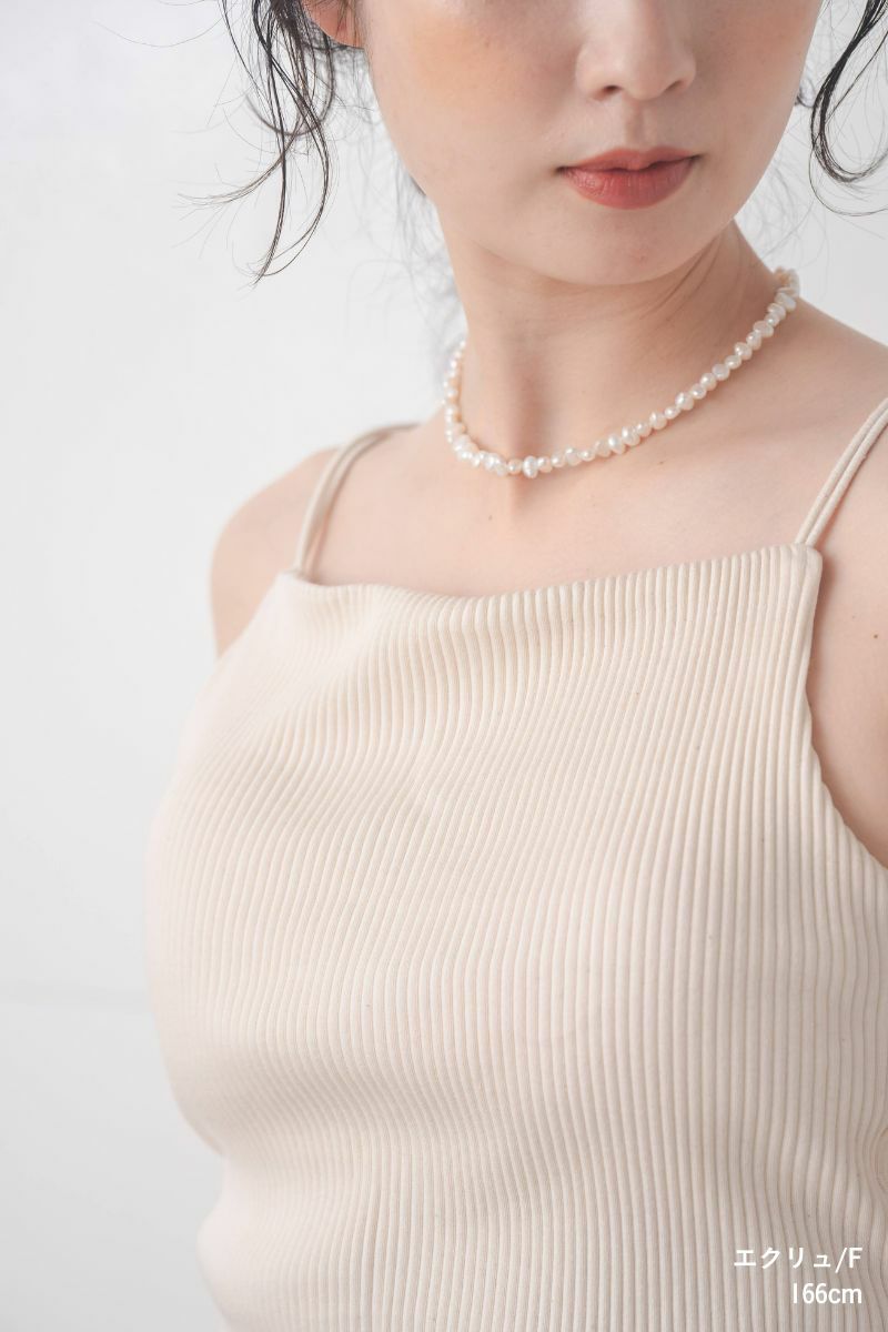 ナインアール,rrrrrrrrr,リブブラキャミソール