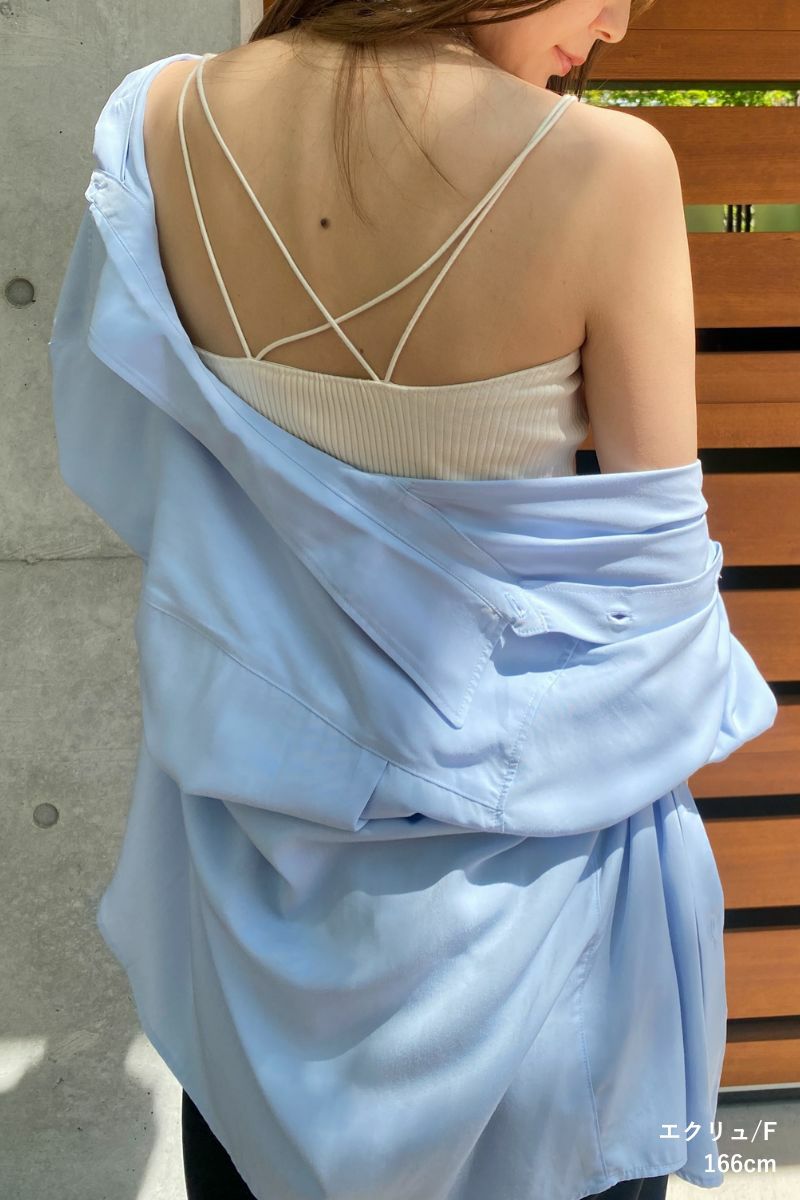 ナインアール,rrrrrrrrr,リブブラキャミソール