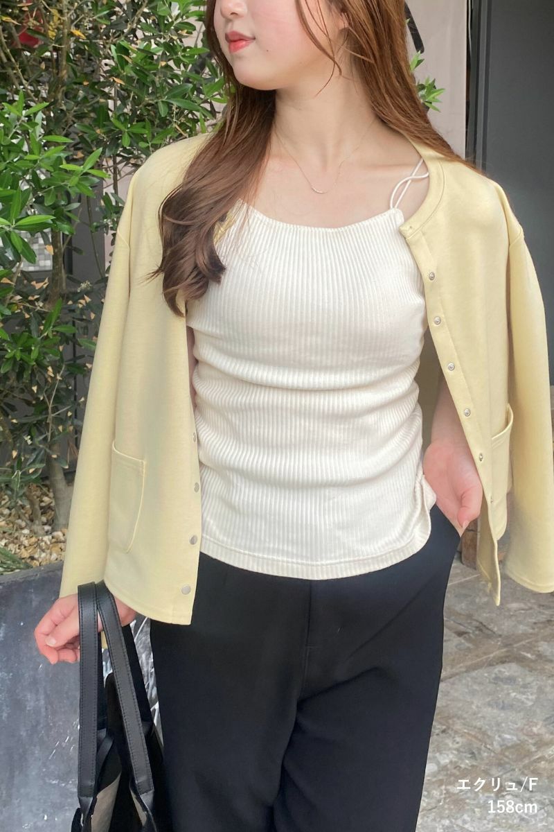 ナインアール,rrrrrrrrr,リブブラキャミソール