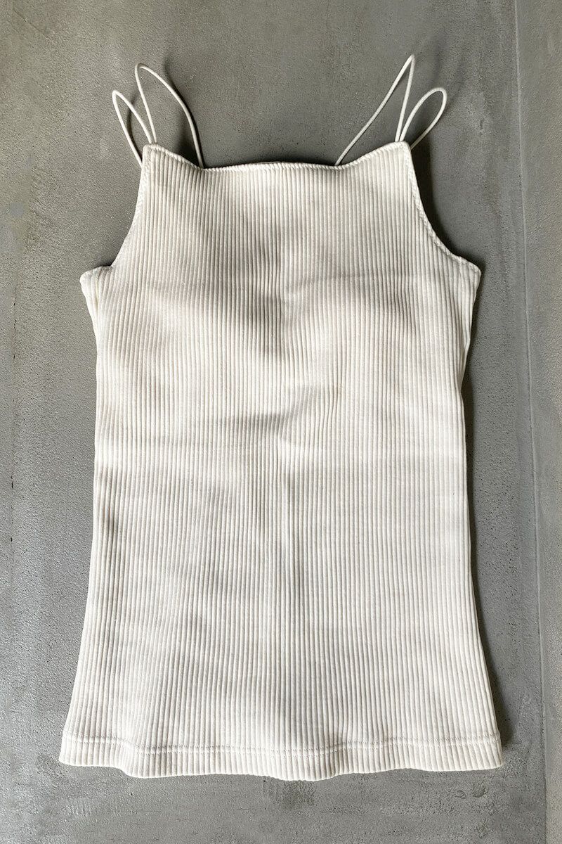 ナインアール,rrrrrrrrr,リブブラキャミソール