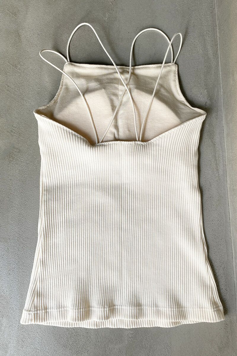 ナインアール,rrrrrrrrr,リブブラキャミソール