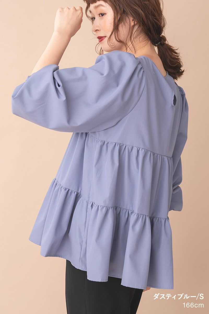 ナインアール,rrrrrrrrr,イベントティアードブラウス