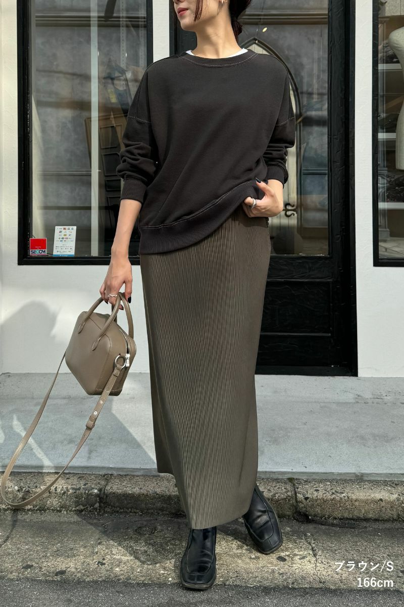 rrrrrrrrr,ナインアール,ノンストレスリブスカート