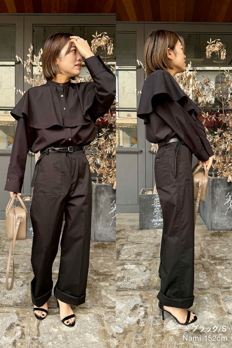 ナインアール,rrrrrrrrr,ミニマルベイカーパンツ