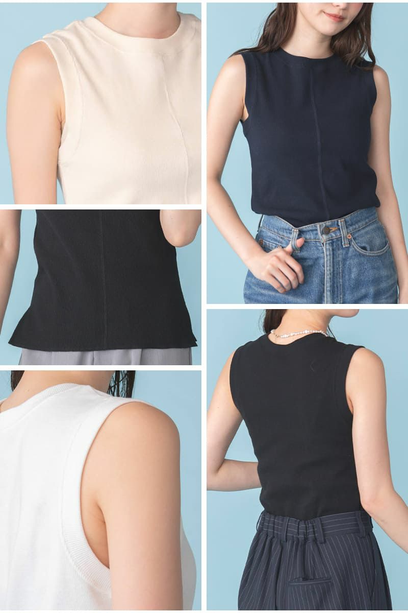 ナインアール,rrrrrrrrr,グレースコットンタンクトップ