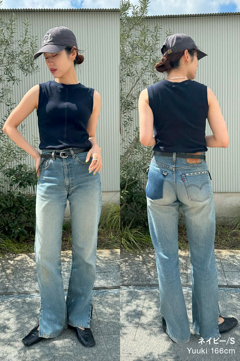 ナインアール,rrrrrrrrr,グレースコットンタンクトップ