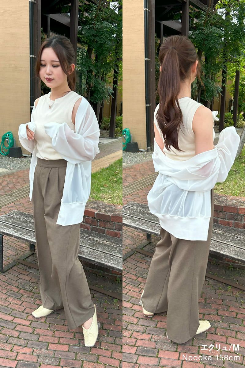 ナインアール,rrrrrrrrr,グレースコットンタンクトップ