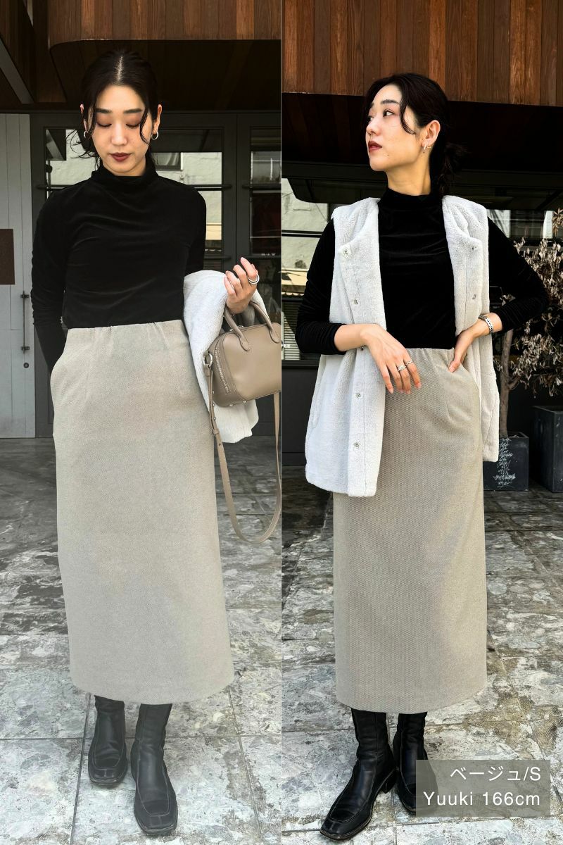 ナインアール,rrrrrrrrr,リサイクルストレートスカート