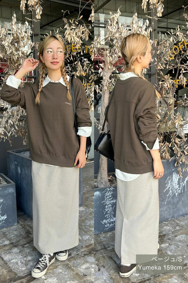 ナインアール,rrrrrrrrr,リサイクルストレートスカート