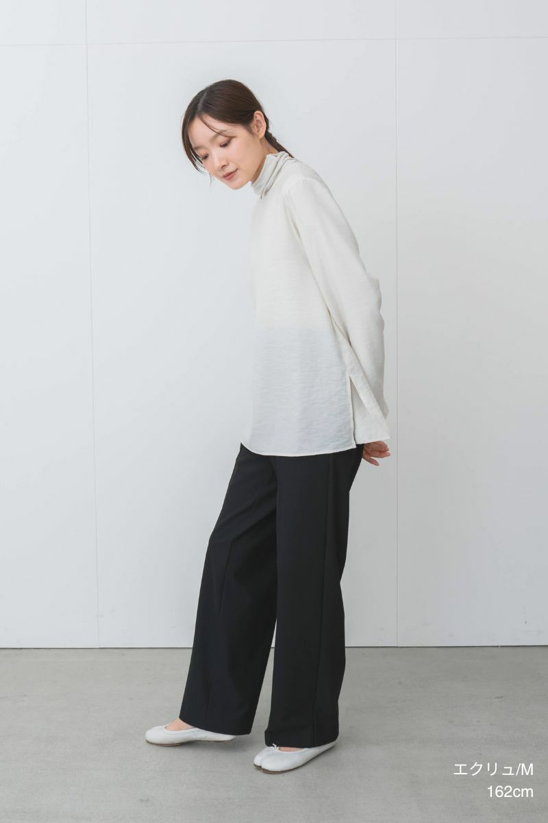 rrrrrrrrr,ナインアール,リトルシアーカラープルオーバー