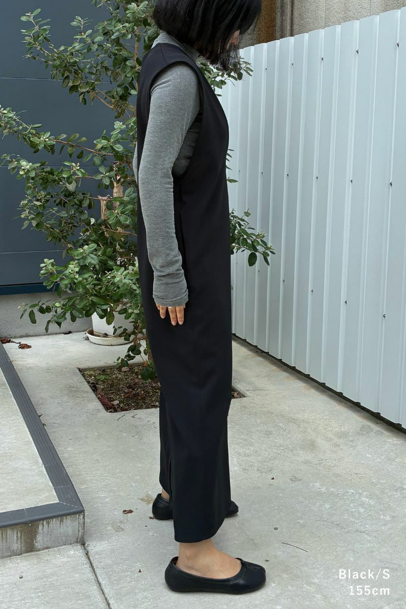 ナインアール,rrrrrrrrr,オールシーズンストレッチVネックワンピース