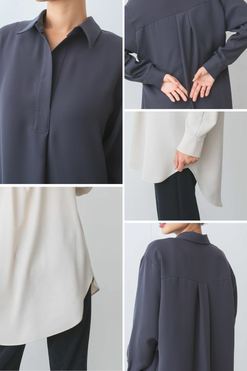 ナインアール,rrrrrrrrr,ノンストレスカバーシャツ