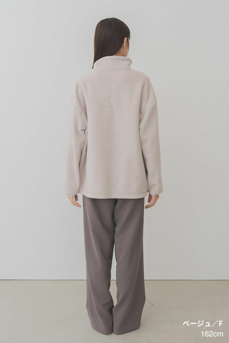 ライトエコフリースハーフジップ