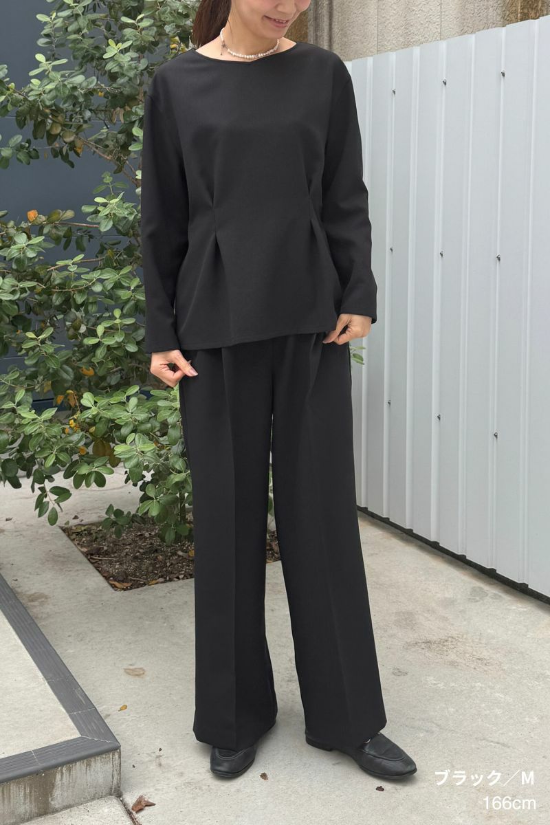 デイリーカーブパンツBK（新作）